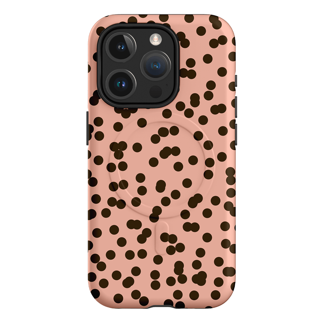 Mini Confetti Pink Chocolate Printed Phone Cases iPhone 15 Pro / Armoured MagSafe by Veronica Tucker - The Dairy