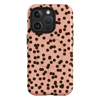 Mini Confetti Pink Chocolate Printed Phone Cases iPhone 15 Pro / Armoured MagSafe by Veronica Tucker - The Dairy