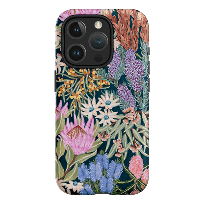 Moonlit Floral Printed Phone Cases iPhone 15 Pro / Armoured MagSafe by Amy Gibbs - The Dairy