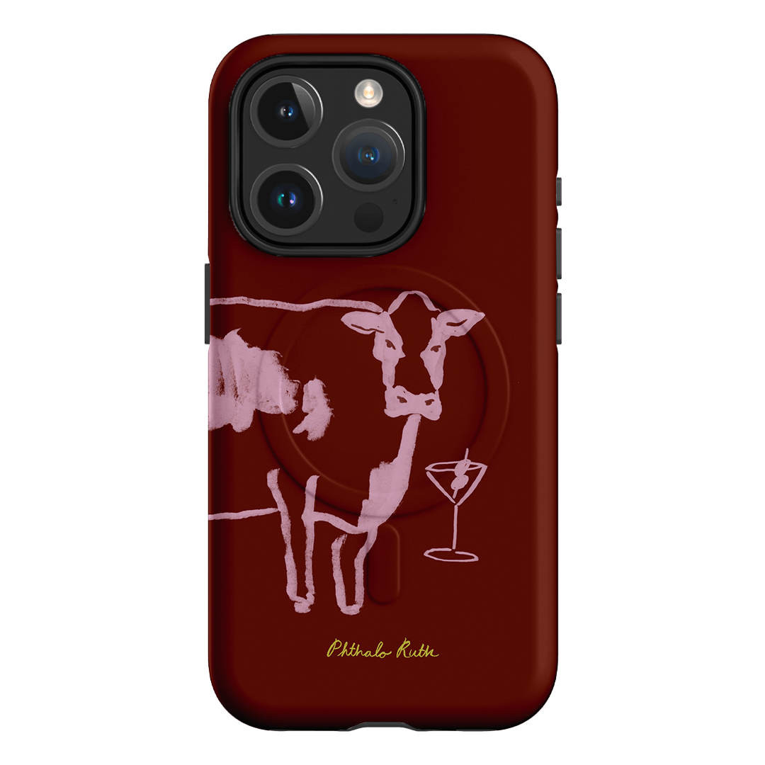 Mootini Berry Printed Phone Cases iPhone 15 Pro / Armoured MagSafe by Phthalo Ruth - The Dairy