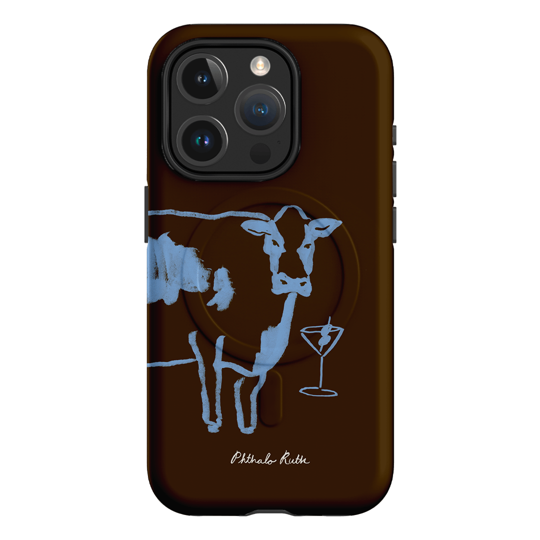 Mootini Espresso Printed Phone Cases iPhone 15 Pro / Armoured MagSafe by Phthalo Ruth - The Dairy