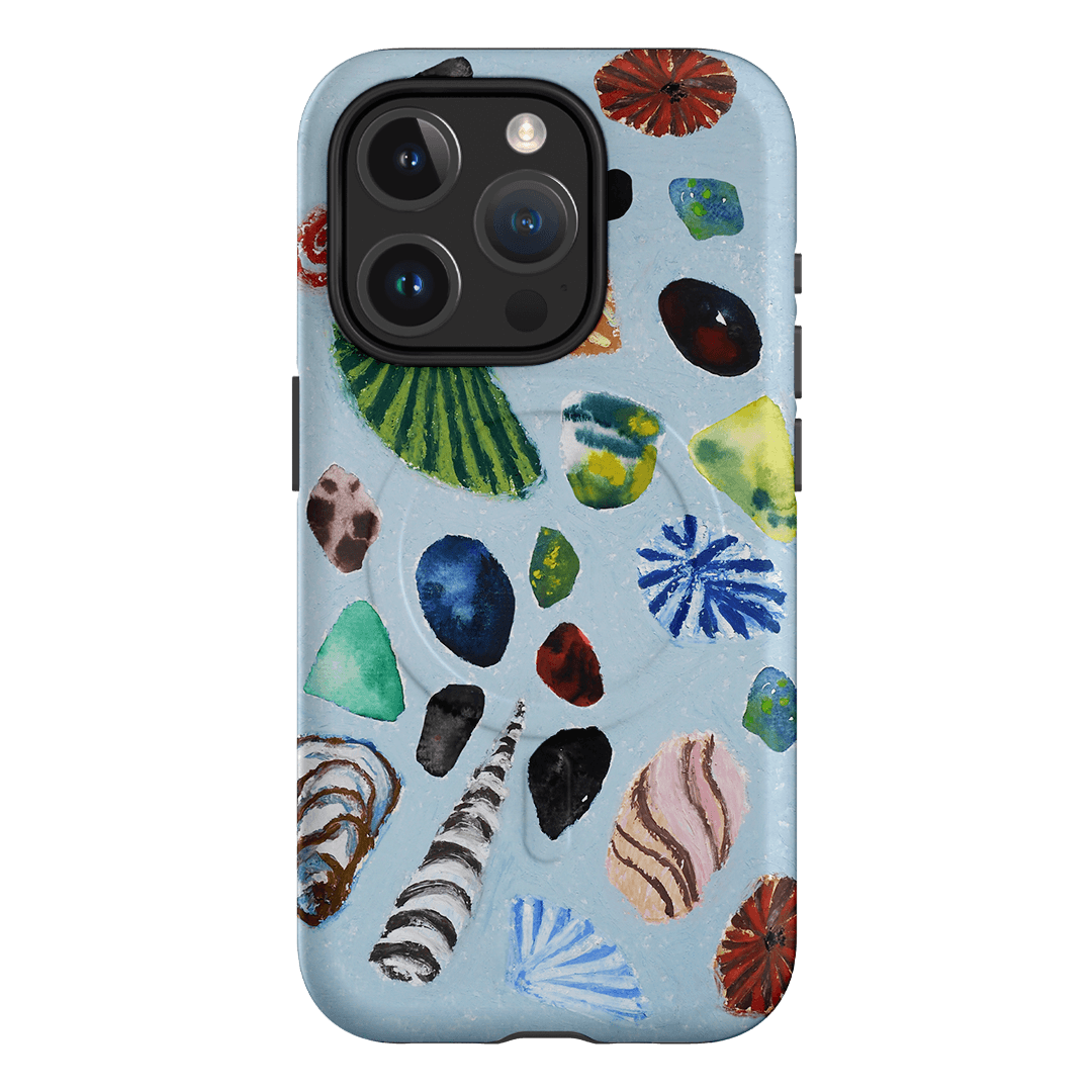 Ocean Currency Printed Phone Cases iPhone 15 Pro / Armoured MagSafe by Lisa Hu - The Dairy