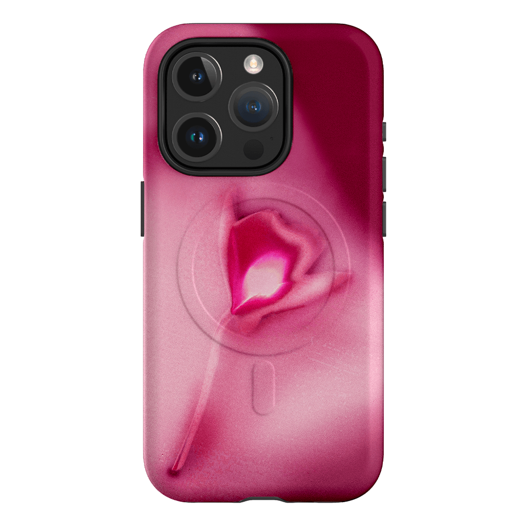 Orchid Lumen Printed Phone Cases iPhone 15 Pro / Armoured MagSafe by Sally Hungerford - The Dairy