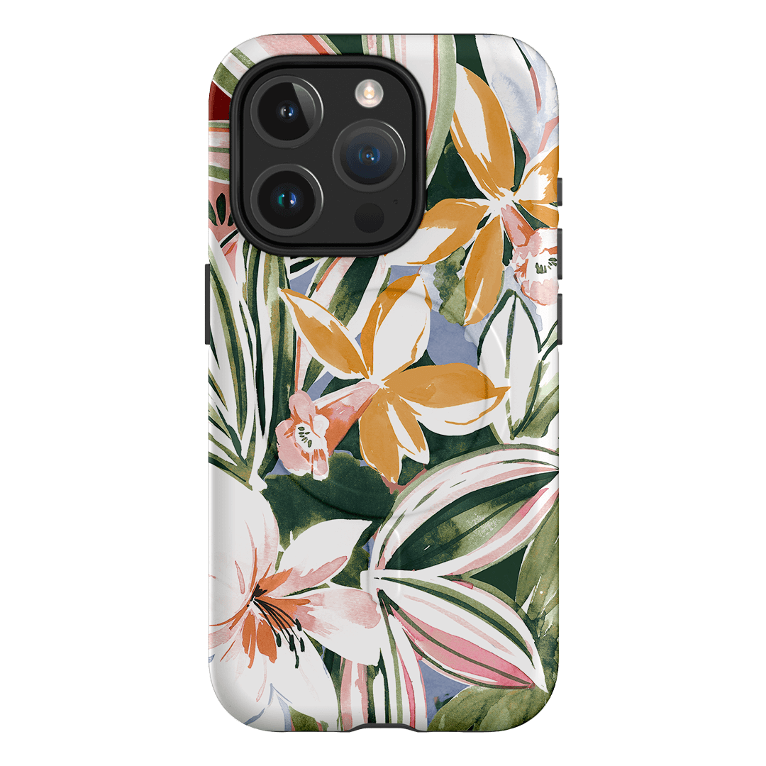 Painted Botanic Printed Phone Cases iPhone 15 Pro / Armoured MagSafe by Charlie Taylor - The Dairy