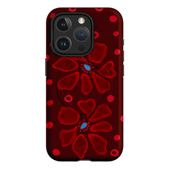 Painted Petal Rouge Printed Phone Cases iPhone 15 Pro / Armoured MagSafe by BG. Studio - The Dairy