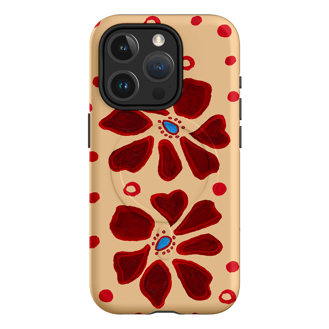 Painted Petal Sorbet Printed Phone Cases iPhone 15 Pro / Armoured MagSafe by BG. Studio - The Dairy