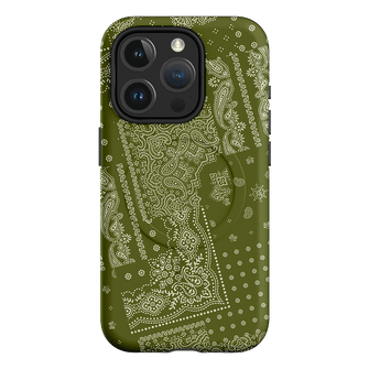 Paisley Fern Printed Phone Cases iPhone 15 Pro / Armoured MagSafe by The Dairy - The Dairy