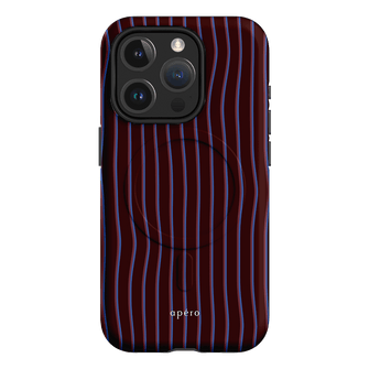 Panama Burgundy Printed Phone Cases iPhone 15 Pro / Armoured MagSafe by Apero - The Dairy