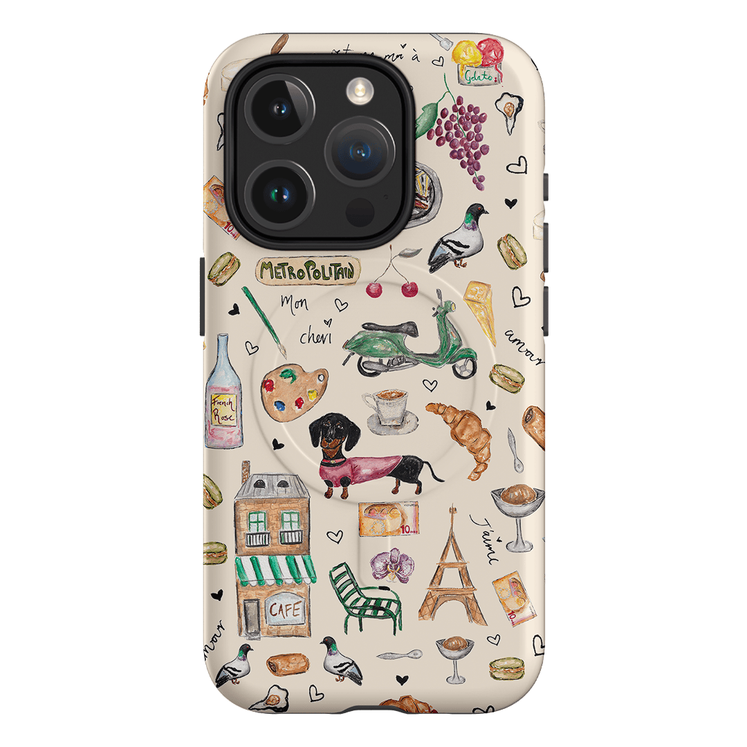 Parisian Daydream Printed Phone Cases iPhone 15 Pro / Armoured MagSafe by BG. Studio - The Dairy