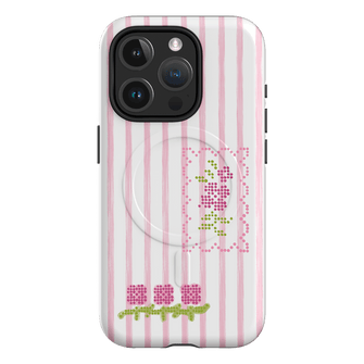 Patchwork Pink Printed Phone Cases iPhone 15 Pro / Armoured MagSafe by Kayla Carr - The Dairy