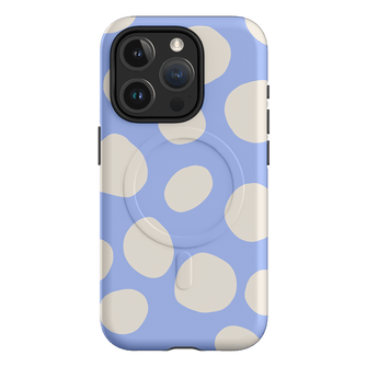 Pebbles Periwinkle Salt Printed Phone Cases iPhone 15 Pro / Armoured MagSafe by Veronica Tucker - The Dairy