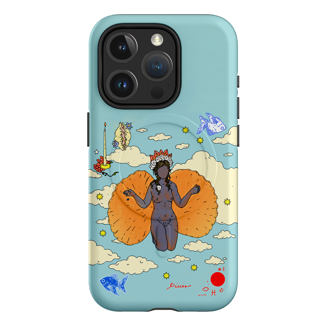 Pisces Season Printed Phone Cases iPhone 15 Pro / Armoured MagSafe by Easty Beasty - The Dairy