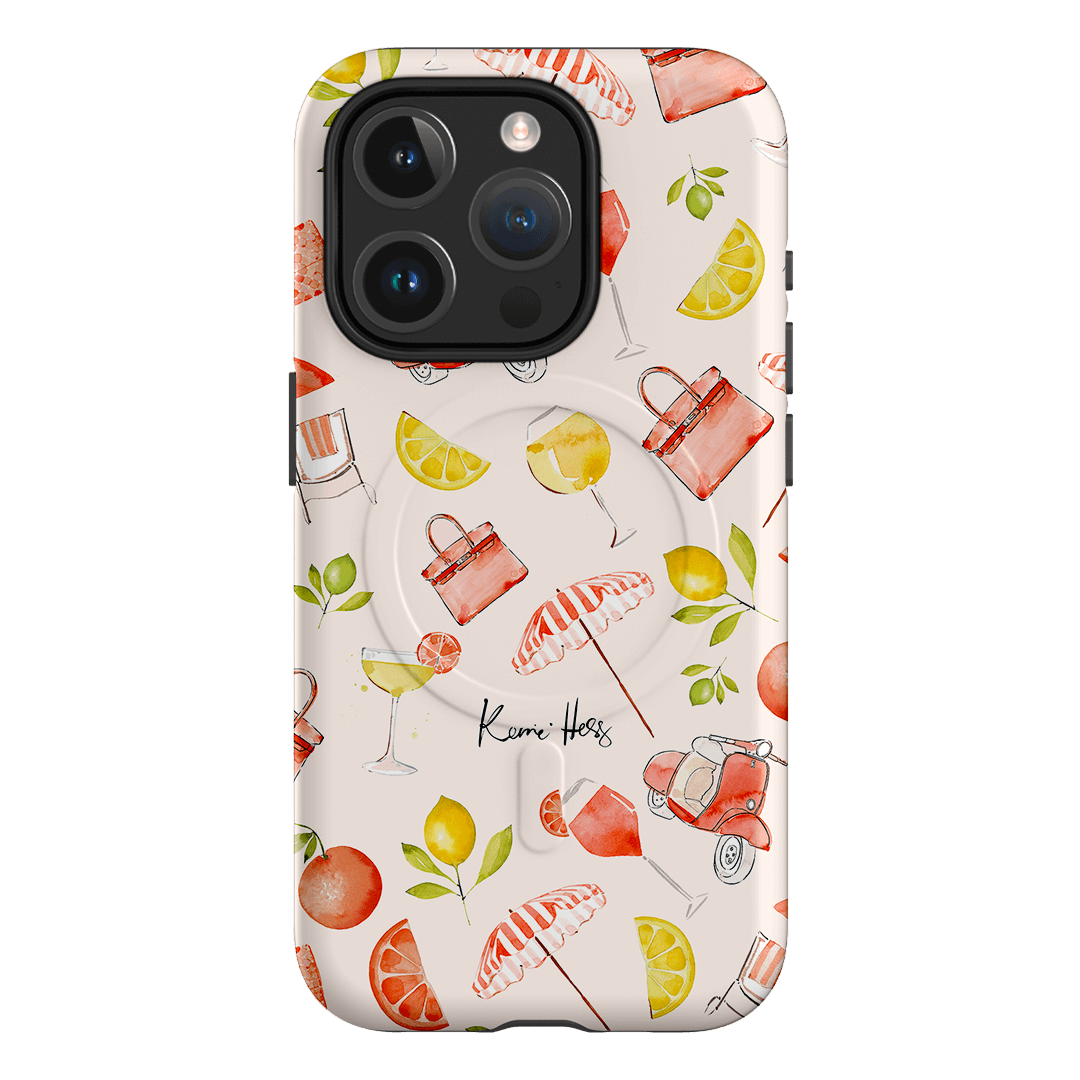 Positano Printed Phone Cases iPhone 15 Pro / Armoured MagSafe by Kerrie Hess - The Dairy