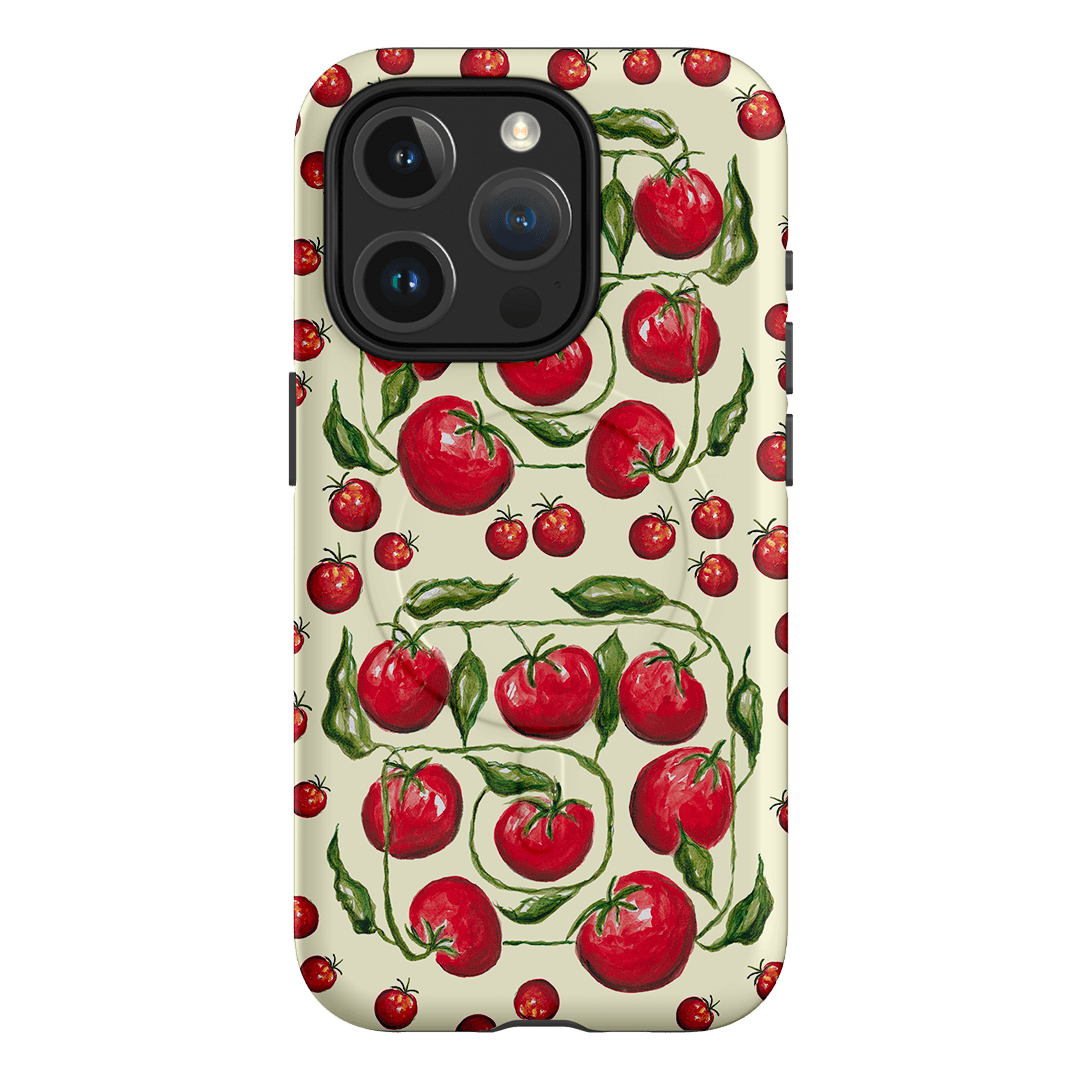 Red Tomatoes Printed Phone Cases iPhone 15 Pro / Armoured MagSafe by BG. Studio - The Dairy