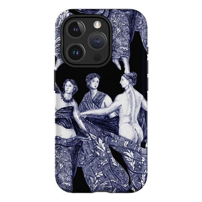 Renaissance Flora Printed Phone Cases iPhone 15 Pro / Armoured MagSafe by Desmond & Dempsey - The Dairy
