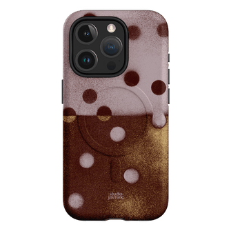 Rust Polka Dot Printed Phone Cases iPhone 15 Pro / Armoured MagSafe by Jasmine Dowling - The Dairy