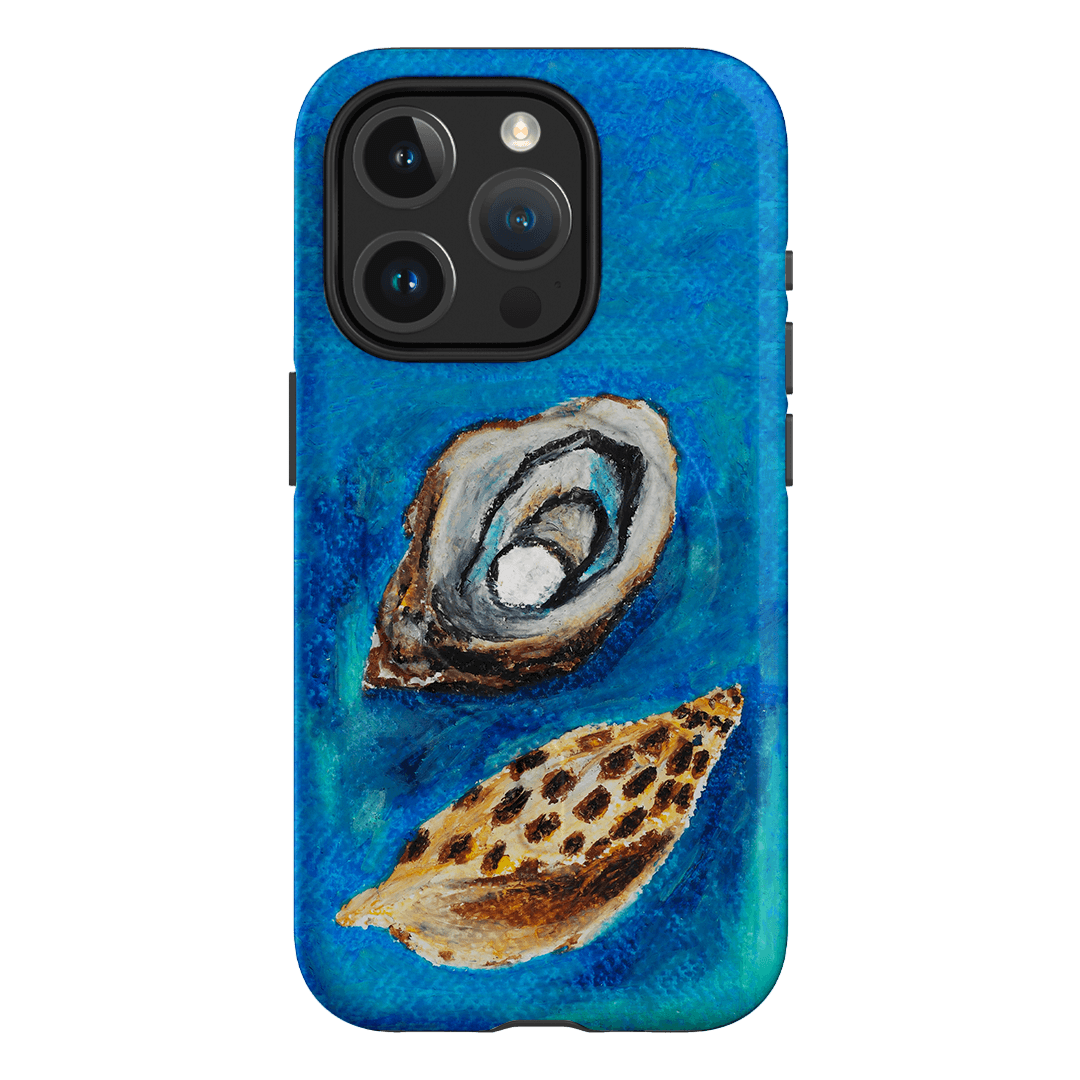 Sea Shells Printed Phone Cases iPhone 15 Pro / Armoured MagSafe by Lisa Hu - The Dairy