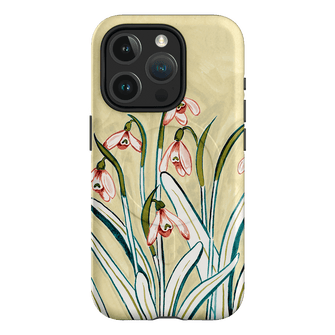 Snowdrop Printed Phone Cases iPhone 15 Pro / Armoured MagSafe by Ellie Mae - The Dairy