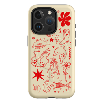 Spiced Cowboy Cream Printed Phone Cases iPhone 15 Pro / Armoured MagSafe by Easty Beasty - The Dairy