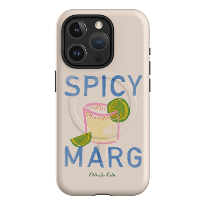 Spicy Marg Printed Phone Cases iPhone 15 Pro / Armoured MagSafe by Phthalo Ruth - The Dairy