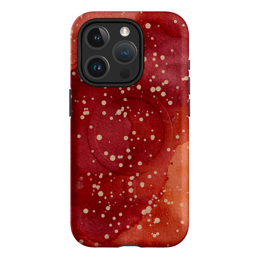 Spotty Rust Printed Phone Cases iPhone 15 Pro / Armoured MagSafe by The Dairy - The Dairy