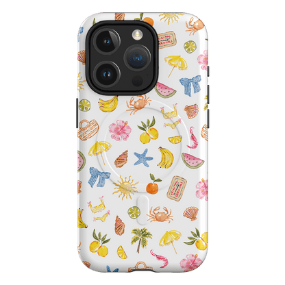 Summer Icons Printed Phone Cases iPhone 15 Pro / Armoured MagSafe by Cass Deller - The Dairy