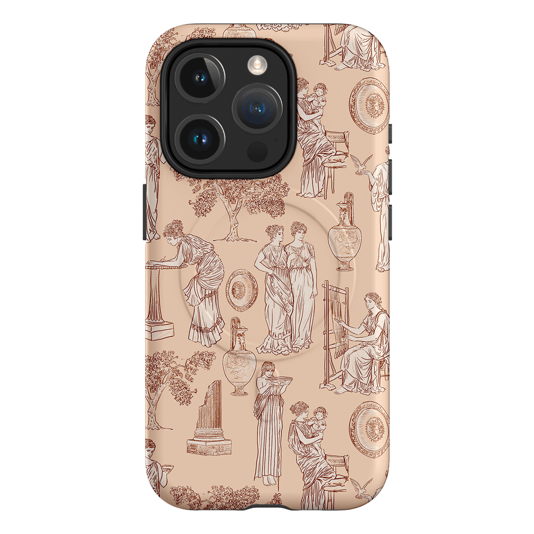 Symposium Rosewater Printed Phone Cases iPhone 15 Pro / Armoured MagSafe by Veronica Tucker - The Dairy