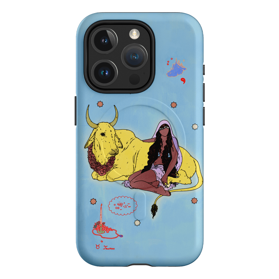 Taurus Season Printed Phone Cases iPhone 15 Pro / Armoured MagSafe by Easty Beasty - The Dairy