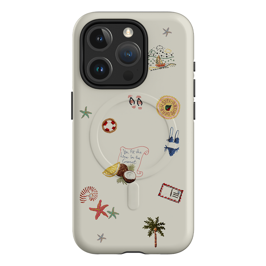 Vacay All Day Cream Printed Phone Cases by Antipodean - The Dairy