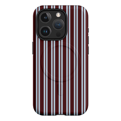 Varsity Stripes Printed Phone Cases iPhone 15 Pro / Armoured MagSafe by The Dairy - The Dairy