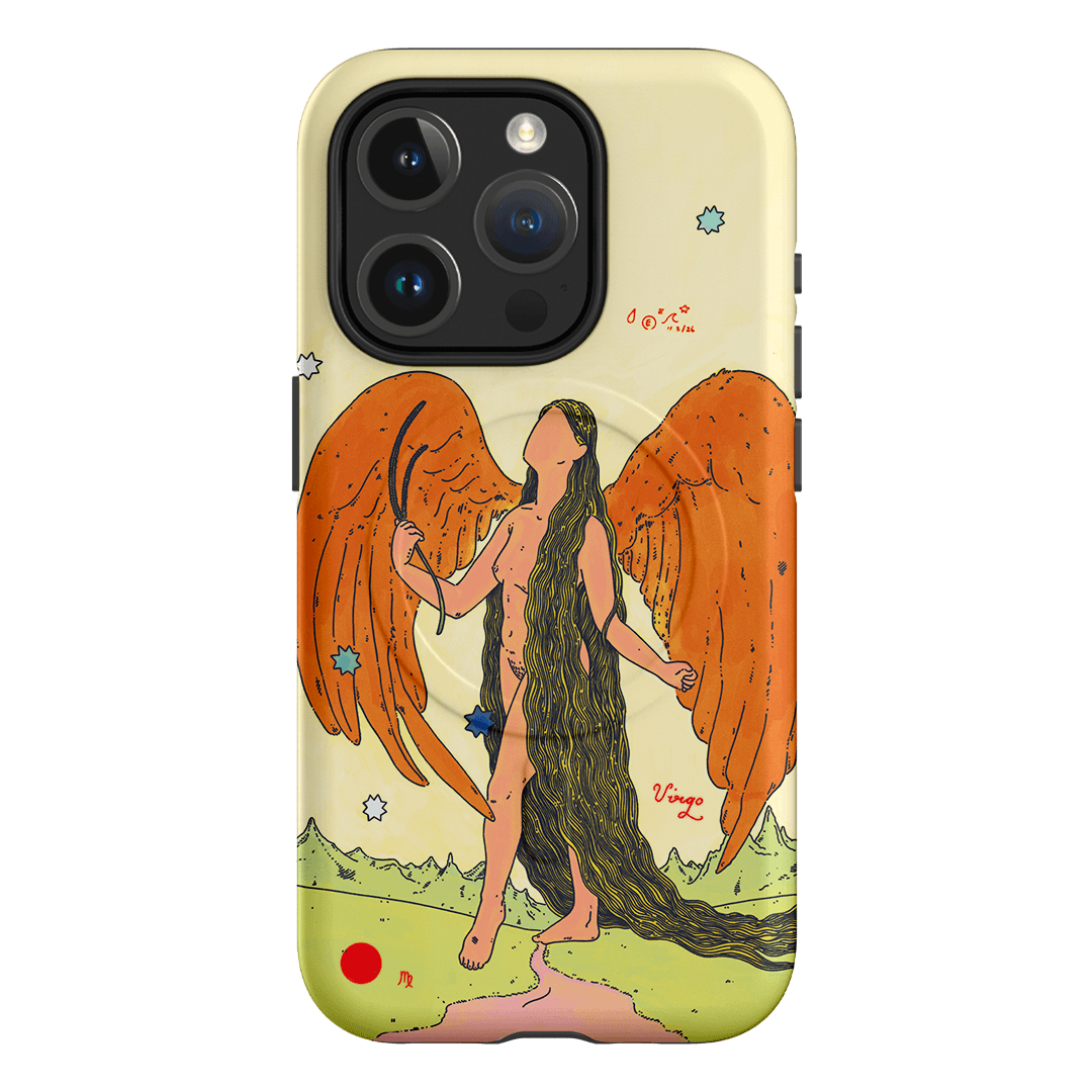 Virgo Season Printed Phone Cases iPhone 15 Pro / Armoured MagSafe by Easty Beasty - The Dairy