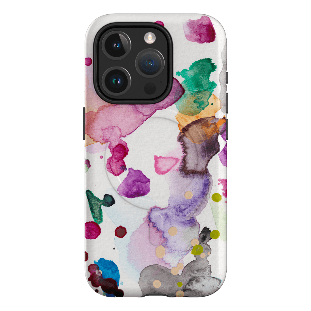 Watercolour Palette Printed Phone Cases iPhone 15 Pro / Armoured MagSafe by The Dairy - The Dairy