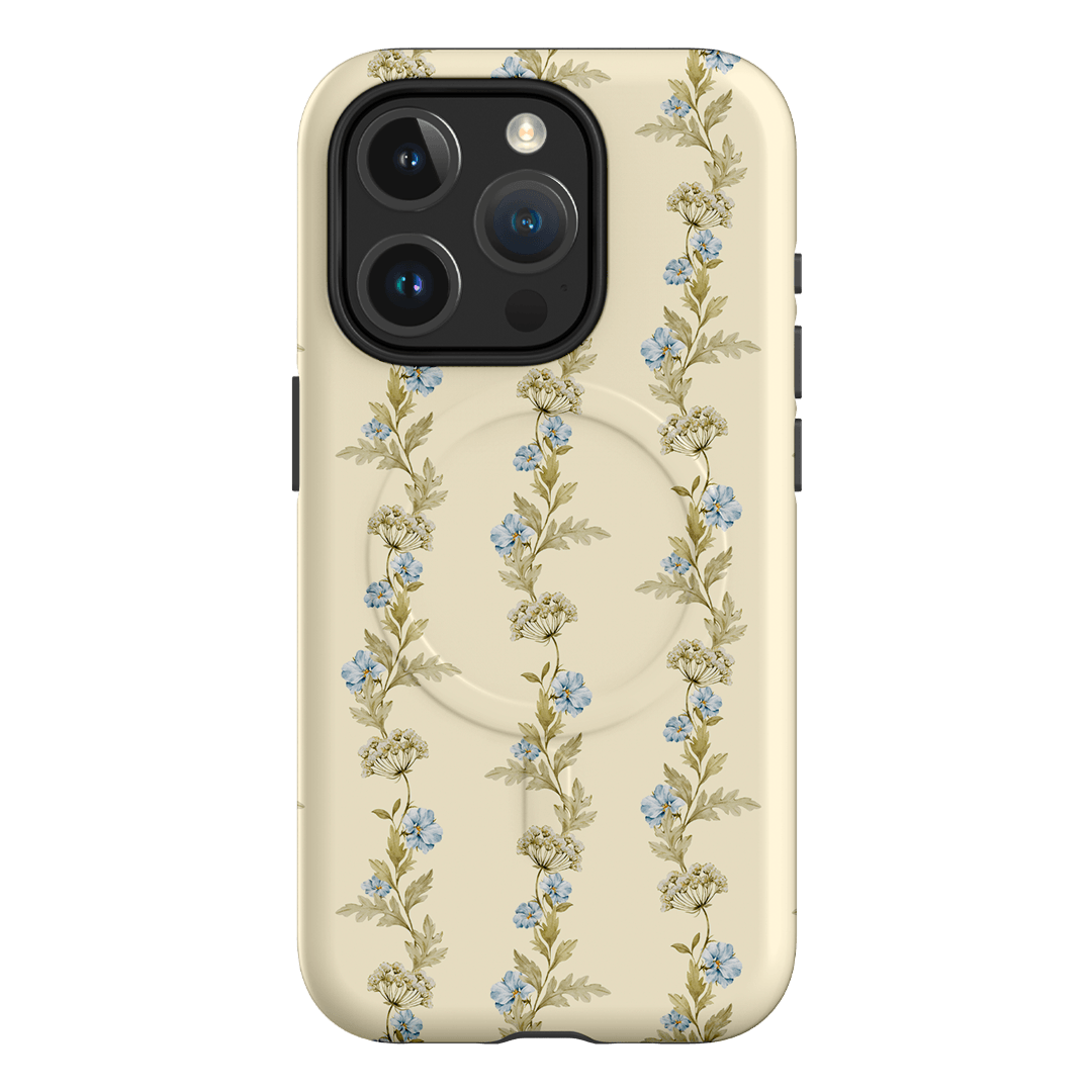 Wildflower Vine Printed Phone Cases iPhone 15 Pro / Armoured MagSafe by Kasiags Art - The Dairy