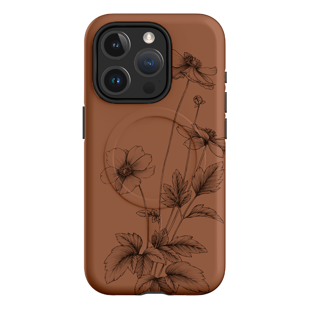 Windflowers Study Printed Phone Cases iPhone 15 Pro / Armoured MagSafe by Typoflora - The Dairy