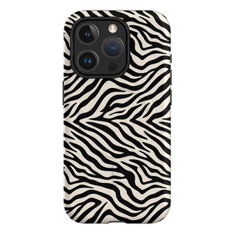 Zebra Ink Printed Phone Cases iPhone 15 Pro / Armoured MagSafe by The Dairy - The Dairy