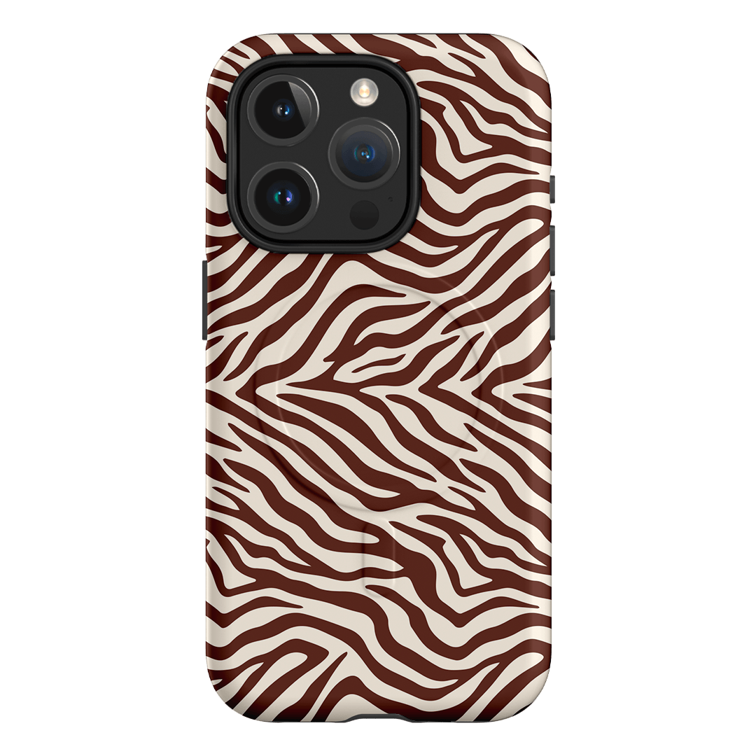 Zebra Toast Printed Phone Cases iPhone 15 Pro / Armoured MagSafe by The Dairy - The Dairy