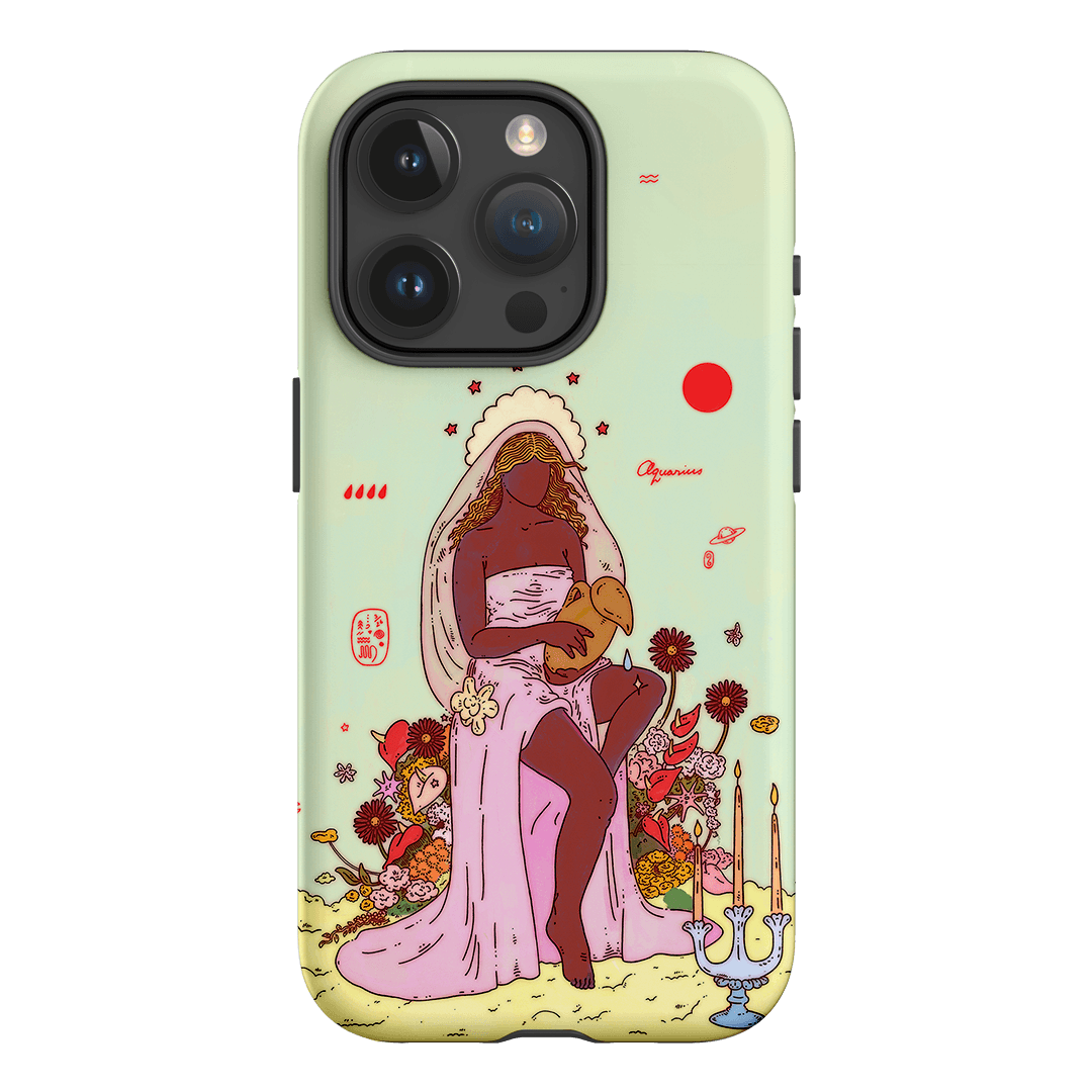 Aquarius Season Printed Phone Cases iPhone 15 Pro / Armoured by Easty Beasty - The Dairy