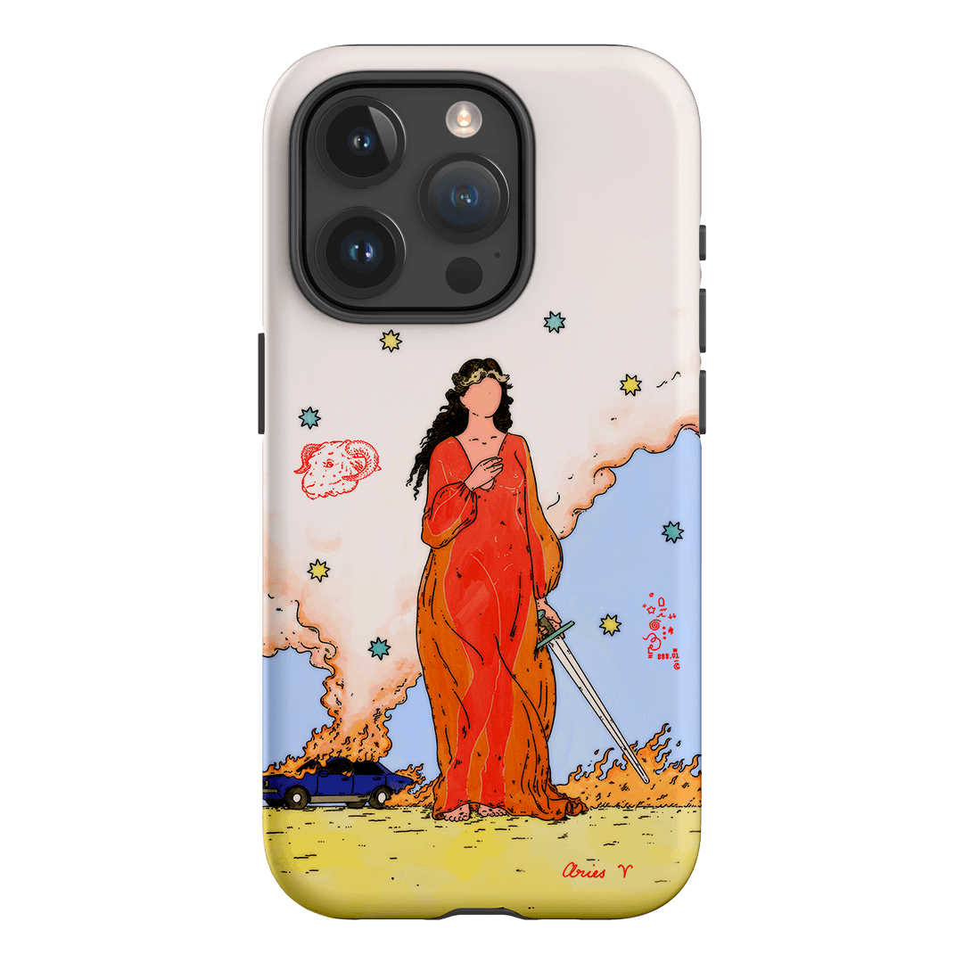 Aries Season Printed Phone Cases iPhone 15 Pro / Armoured by Easty Beasty - The Dairy