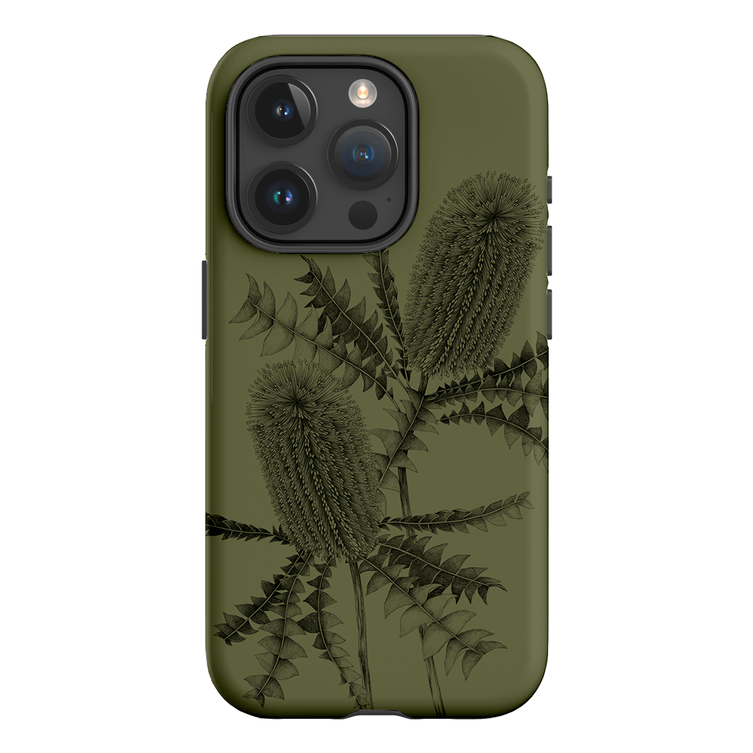 Banksia Study Printed Phone Cases iPhone 15 Pro / Armoured by Typoflora - The Dairy