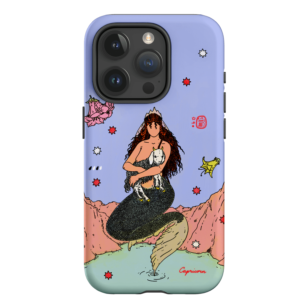Capricorn Season Printed Phone Cases iPhone 15 Pro / Armoured by Easty Beasty - The Dairy