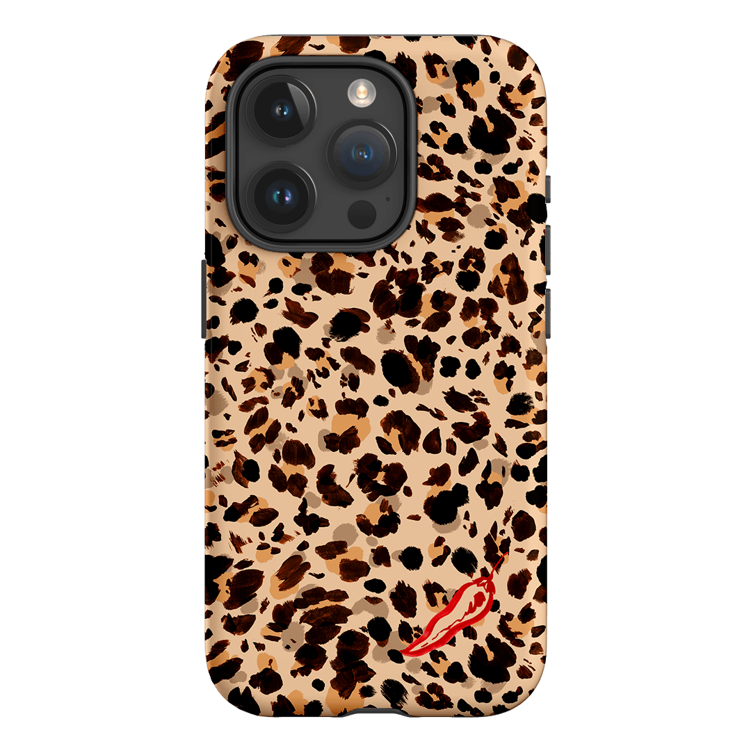 Chilli Leopard Printed Phone Cases iPhone 15 Pro / Armoured by Charlie Taylor - The Dairy