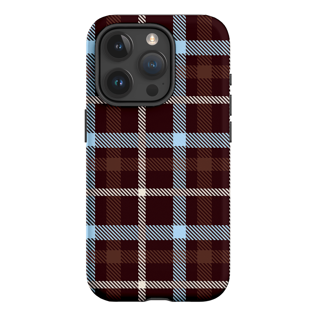 Coco Plaid Printed Phone Cases iPhone 15 Pro / Armoured by The Dairy - The Dairy