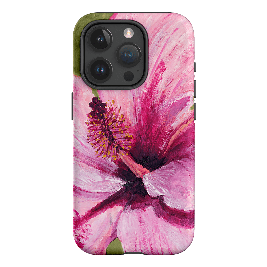 Hibiscus Dream Printed Phone Cases iPhone 15 Pro / Armoured by Amy Gibbs - The Dairy