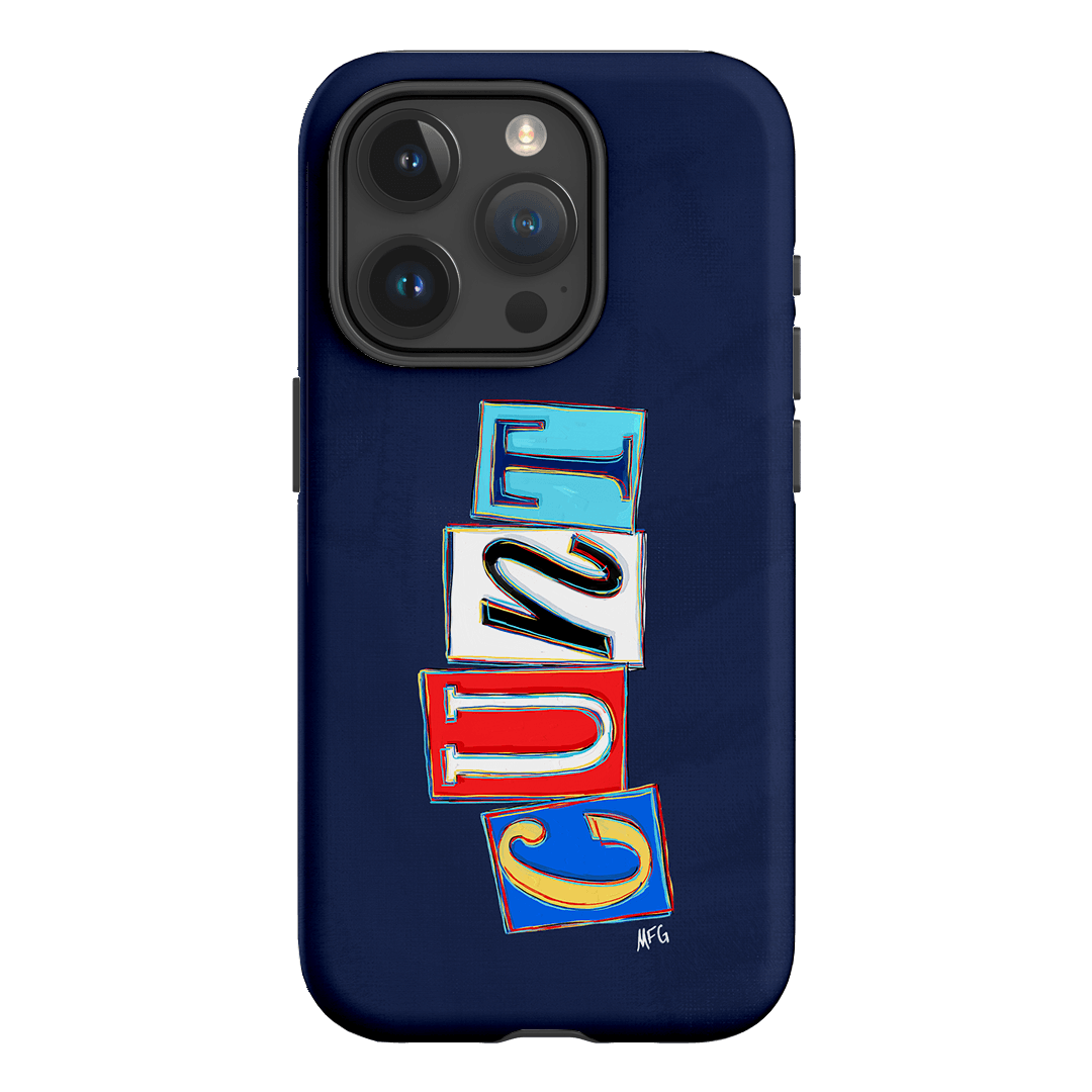 Lil Cnts Blue Printed Phone Cases iPhone 15 Pro / Armoured by Margarbs Art - The Dairy
