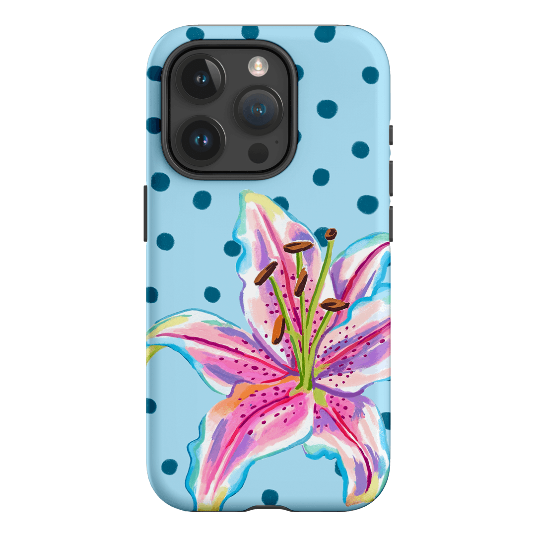 Lily Confetti Printed Phone Cases iPhone 15 Pro / Armoured by Femke Studio - The Dairy
