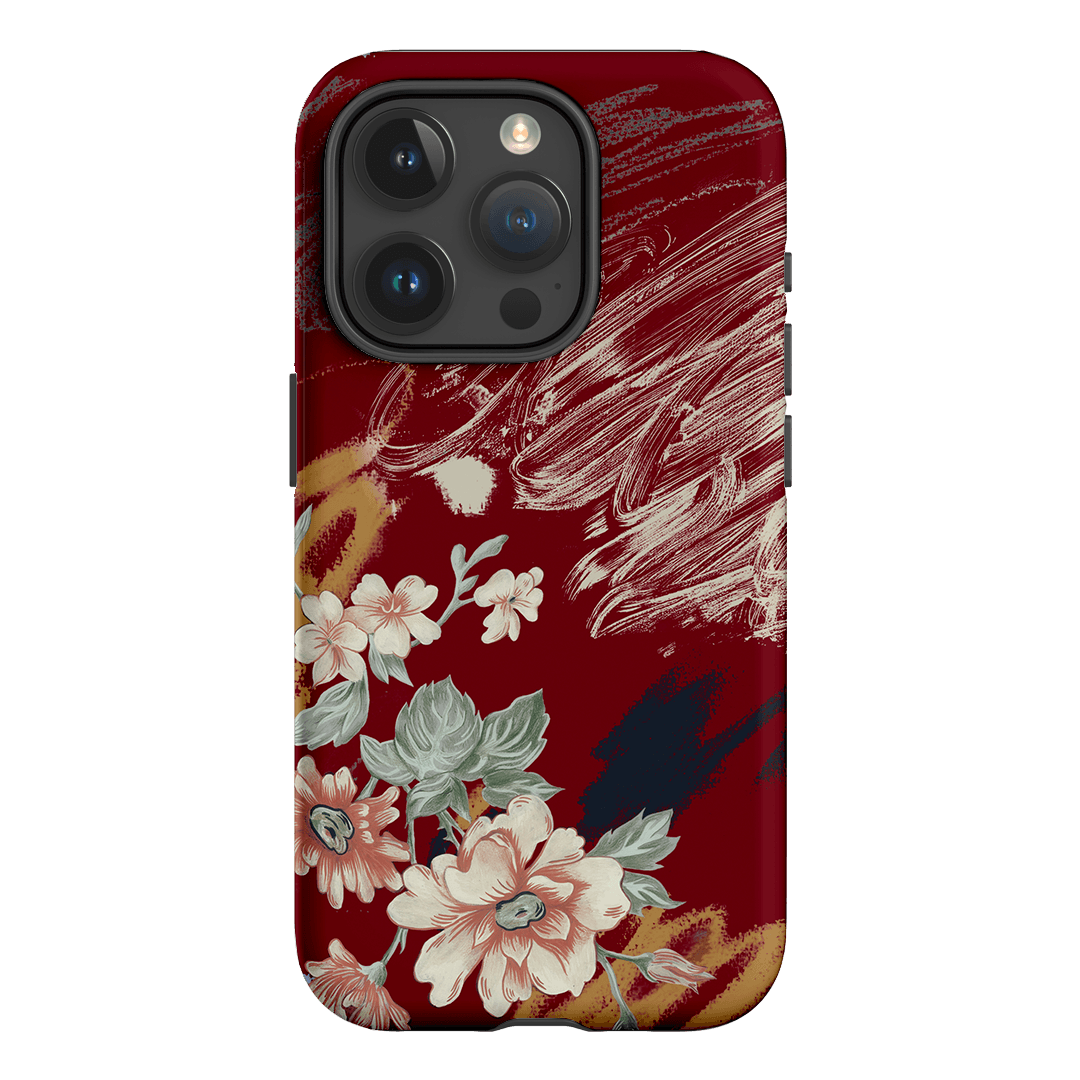 Love Floral Printed Phone Cases iPhone 15 Pro / Armoured by Desmond & Dempsey - The Dairy