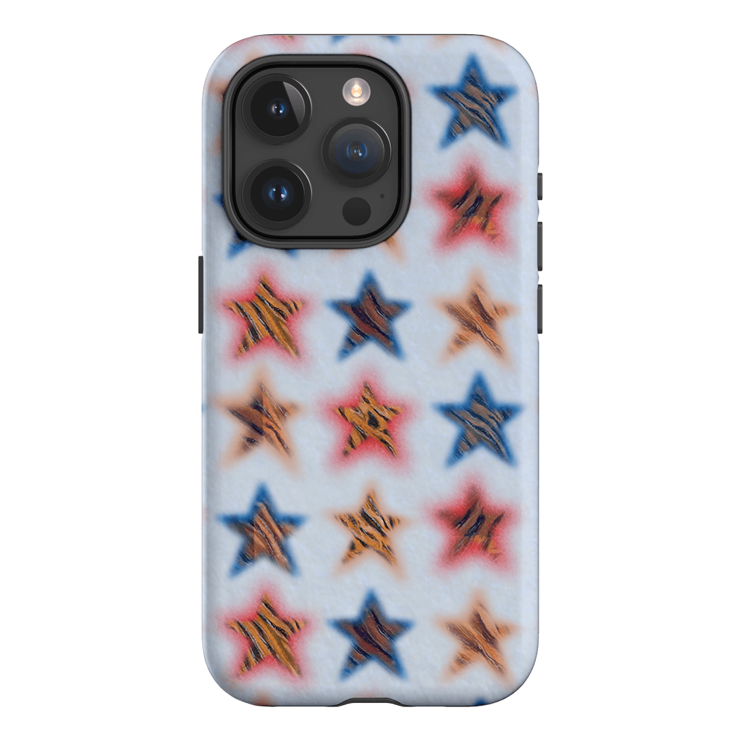 Lucky Stars Tiger Printed Phone Cases iPhone 15 Pro / Armoured by BG. Studio - The Dairy