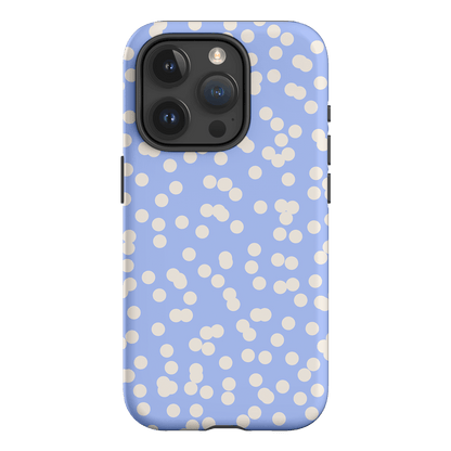 Mini Confetti Periwinkle Salt Printed Phone Cases iPhone 15 Pro / Armoured by Veronica Tucker - The Dairy