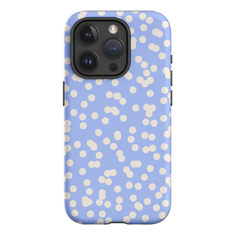 Mini Confetti Periwinkle Salt Printed Phone Cases iPhone 15 Pro / Armoured by Veronica Tucker - The Dairy