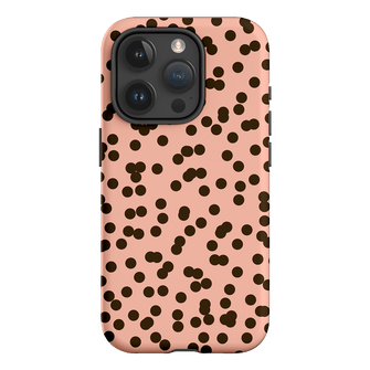 Mini Confetti Pink Chocolate Printed Phone Cases iPhone 15 Pro / Armoured by Veronica Tucker - The Dairy